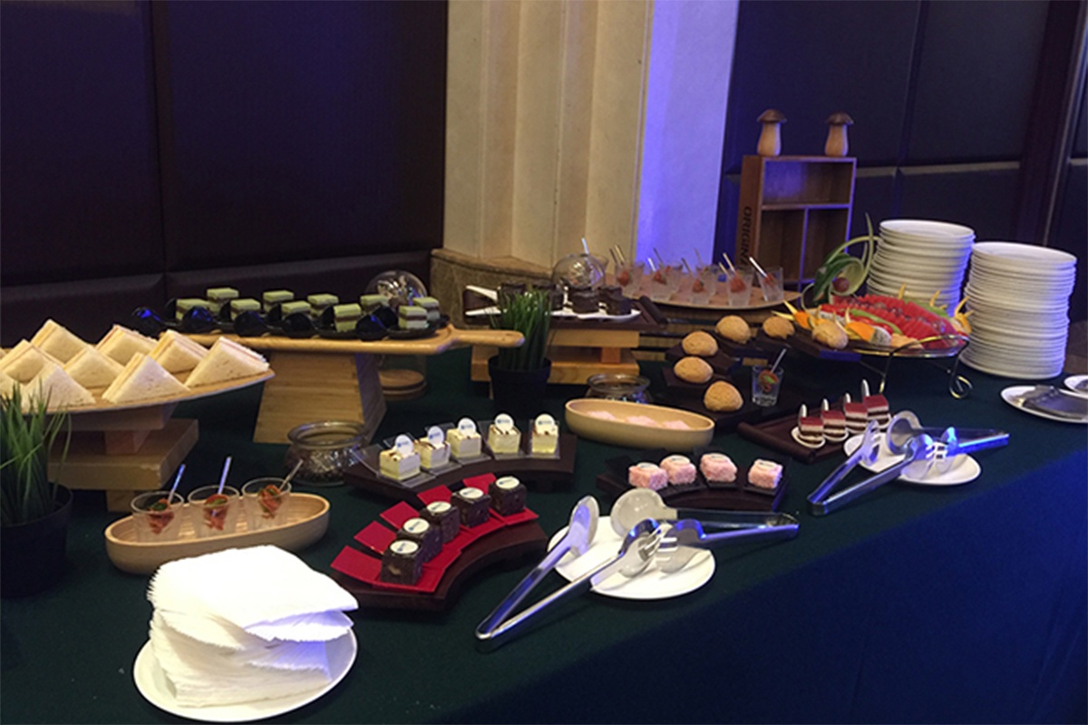 廣州嘉逸皇冠酒店實(shí)地地產(chǎn)養(yǎng)生茶歇