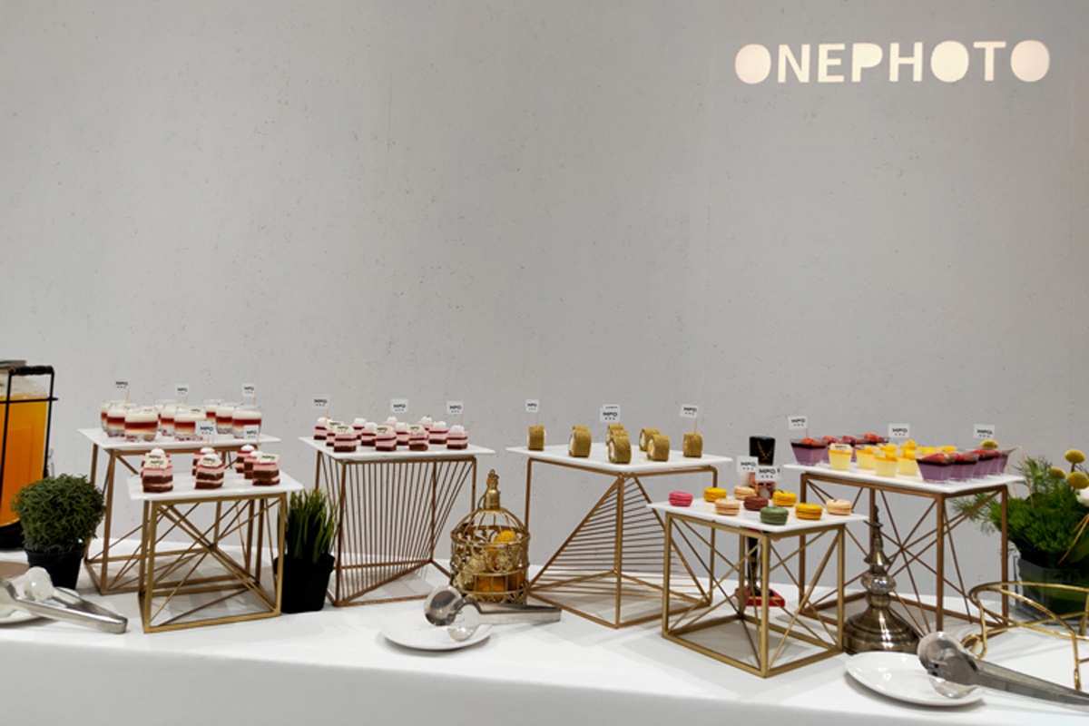 2021年4月廣州品牌童裝秋冬新品發布會自助餐活動現場