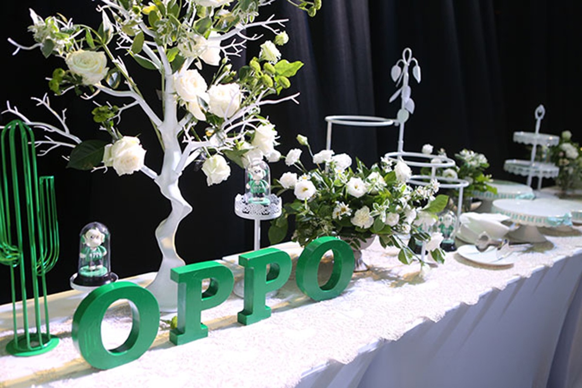 OPPO新品發(fā)布會(huì)茶歇